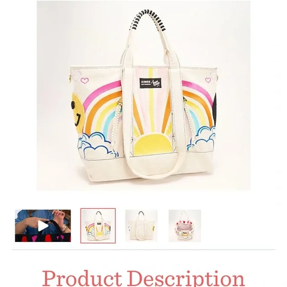 Aimee Kestenberg Multicolor Travel Bag - Picture 7 of 8